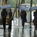 Rain on Saint Germain